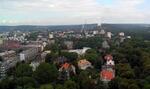 Nová radnice - pohled z vyhlídkové věže, Ostrava